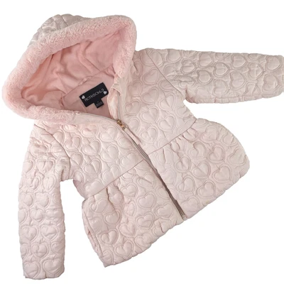 Chaqueta acolchada Peplum Rothschild NIÑAS TALLA 3T ROSA CLARO CREMALLERA COMPLETA DEFECTOS Foto 1 de 4