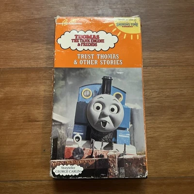Thomas The Tank Engine & Friends VHS Trust & Other Stories George Carlin OOP HTF - Image 1 of 4