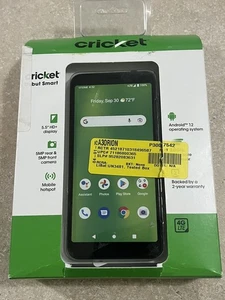 Cricket Wireless Debut Smart 32 GB | 3 GB RAM | Green Frost | Smartphone prepagato - Foto 1 di 2