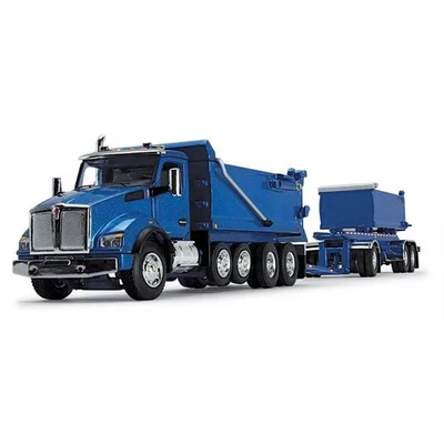 First Gear DCP 1/64 Kenworth T880 Rogue Dump Con Rimorchio Per Scarico 60-1277 - Immagine 1 di 4