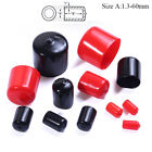 Vinyl Rubber Round End Cap Cover For Pipe Plastic Tube Hub Thread Protector Caps