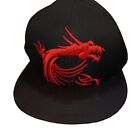 Men's MSI Gaming Dragon Logo Snapback Hat Adjustable Ball Cap