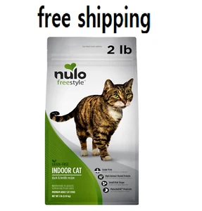 Nulo Freestyle Indoor Cat Food, Supports Weight Management, Premium Grain-Free D - Picture 1 of 5