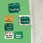 Personalised Deluxe Jungle Stick On Clothing Name Labels