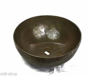 KLANGSCHALE TIBET Singing Bowl Beckenschale Sakral Chakra Klangprobe 2112g MF4C - Bild 1 von 1