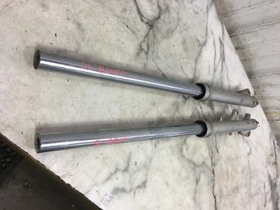 90 Yamaha RT 180 RT180 front forks fork tubes shocks right left - Imagem 1 de 4