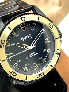 Reloj Hombre Hugo Boss 1530225 Streetdiver Cuarzo Esfera Negra Acero Inoxidable 44mm - Imagen 1 de 12