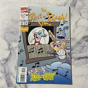 The Ren & Stimpy Show Comic Book Issue #21 1994 Marvel Comics Nickelodeon - Picture 1 of 10