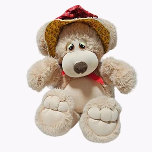 Peluche vintage anni 80 Marchon Cuddlin Country Bears Mary Lou 18 pollici - Foto 1 di 6