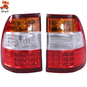 For Toyota Land Cruiser 1998-2007 1 Pair Outer Rear Tail Lights LED Left+Right - Picture 1 of 17