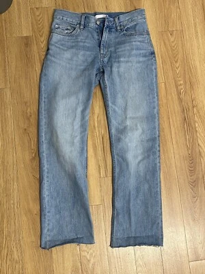 Helmut Lang Womens Blue Jeans Size 24 Straight Leg 26x27 - Image 1 of 4