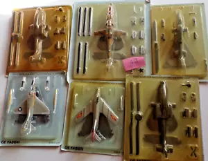 R#49 4 X Helicopters + 2 x Jet Fighters 1:100 job lot - Picture 1 of 1