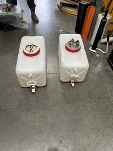 Tanque de recogida de productos químicos de agua 80 ltr mezcla acero inoxidable 316 accesorios nuevo - Imagen 1 de 17