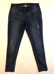 Girls Justice Stretch Cotton Blend Denim Jeggings / Jeans Size 16 Plus Pull On - Picture 1 of 16