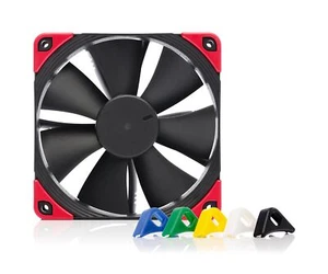 NF-F12 PWM chromax.black.swap Ventilateur Silencieux Haut de Gamme 4 Broches ... - Afbeelding 1 van 5