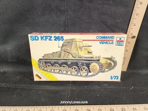 Ertl ESCI 1/72 SdKfz 265 COMMAND VEHICLE MODEL KIT New In Box SEALED - Picture 1 of 1