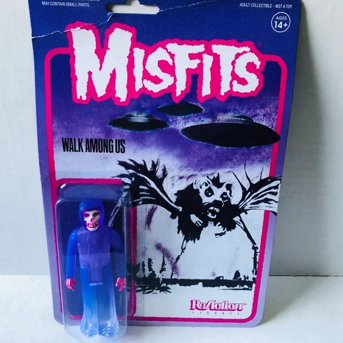 Super 7 ReAction Figurine - Misfits The Fiend - Walk Among Us Purple Version Cover