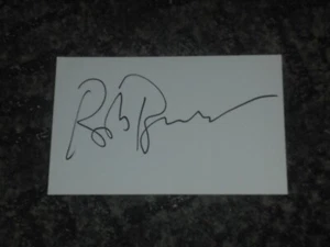 BOB BARRETT- HOLBY CITY - WHITE CARD SIGNED - - Picture 1 of 1