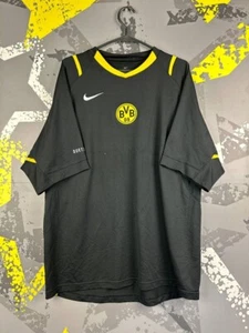 Borussia Dortmund Jersey Vintage Training Football Shirt Nike Men Size L ig93 - Picture 1 of 10