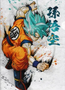 Dragon Ball Z Super Saiyan Blue Goku Ultimate Evolution A4 Clear File Folder - Bild 1 von 2