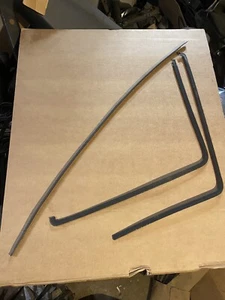 1979-1993 Ford Mustang Hatchback Trim Glass Molding Rear Hatch Window Set OEM - Picture 1 of 1
