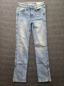 Rag & Bone Jeans Womens 27x32 Cate Mid Rise Flared Cloudy Light Wash Stretch - Picture 1 of 17