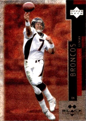 1998 Black Diamond Double John Elway #143 Denver Broncos - Image 1 of 2