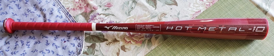 Mizuno B21-HOT METAL drop 10 USA bat / 31 in 21 oz / 2 5/8 Barrel / BRAND NEW!!! - Image 1 of 1