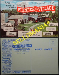 POSTKARTE USA HAROLD WARP'S PIONEER VILLAGE MINDEN NEBRASKA CC05126 UK - Bild 1 von 1
