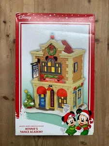 Disney Department 56 Mickey's Christmas Village Minnie's Dance Academy 6007176 - Imagen 1 de 23