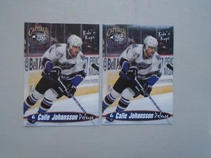 Calle Johansson Kids n Kops cards Washington Capitals 2 Cards - Picture 1 of 3