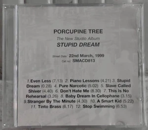 Porcupine Tree - Stupid Dream Promo UK CD Snapper NM - Foto 1 di 5