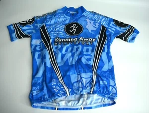 Camiseta deportiva de ciclismo multideporte Fun Is Running Away pequeña para hombre - Imagen 1 de 10