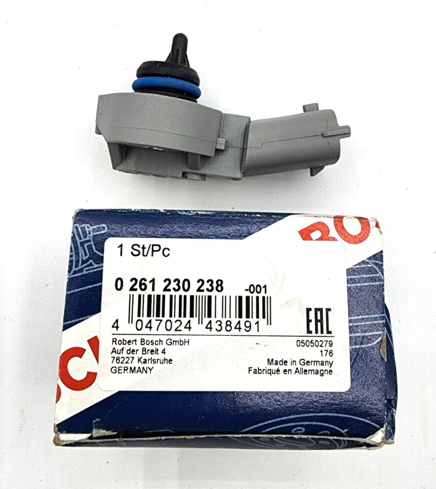 Sensor de presión de combustible Bosch 0261230238 para Volvo XC60 XC90 V60 S40 V50 XC70 S80 Foto 1 de 4