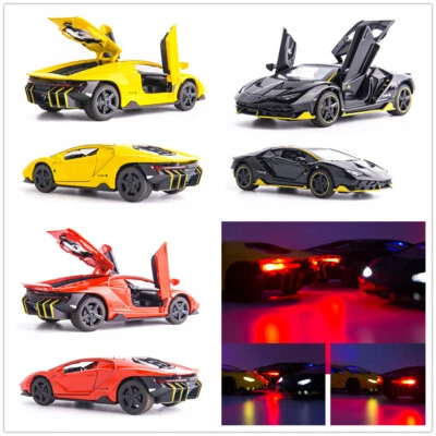 Fit For 1:32 Lamborghini Centenario LP770-4 Sound Light Alloy Car Model Toy Gift - Image 1 of 4