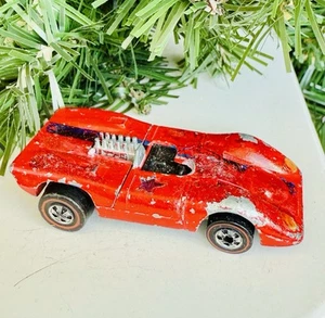 Hot Wheels Redline 1974 Ferrari 312P Metal Base Flying Colors Red Grand Prix - Picture 1 of 6