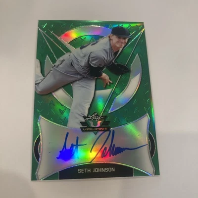 Johnson, Seth - 2019 Leaf Valiant - Autograph /99 - Image 1 of 2