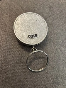 Cole Chain Belt Key Retriever Vintage Silver Clip Made In Spain Durable - Picture 1 of 4