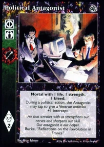 Political Antagonist [Third set] - VTES card - Imagen 1 de 2