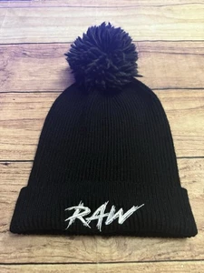 Raw Gear Bommelmütze seltene Farbe schwarz Bradley Martyn Trainingsausrüstung neu ohne Etikett - Bild 1 von 6