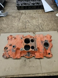 1969 1970 Small Block Chevy SBC 350 300HP GM Q-Jet Intake 3927184 I-10-9 - Bild 1 von 12