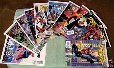 Spider-Girl Lote de 11 Ediciones Serie 1998/2006 Marvel BOLSOS/TABLEROS CASI COMO NUEVOS Foto 1 de 4