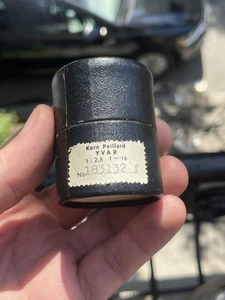 Vintage Kern-Paillard Switzerland YVAR 16mm f2.8 len in case - Bild 1 von 8