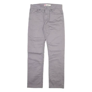 LEVI'S 511 Boys Trousers Grey Slim Straight W28 L28 - Picture 1 of 6