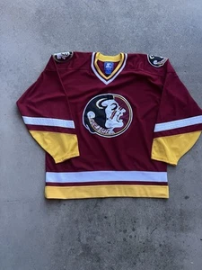 90’s Starter Florida State University Seminoles Embroidered Hockey Jersey - Picture 1 of 6