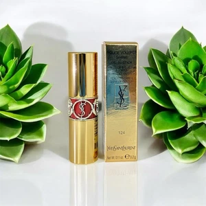 Yves Saint Laurent Rouge Volupté Shine 124 Rose Loulou Lippenstift Neu & OVP - Bild 1 von 5