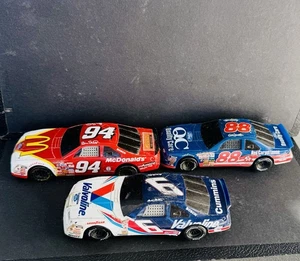 1997 Mark Martin Druckguss #6 Valvoline Racing Rennen 6" Auto Toy Biz Menge 3 Nascar - Bild 1 von 7