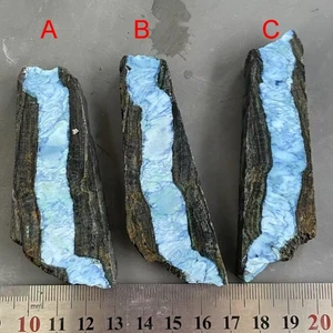 Natural Bamboo Mountain Hubei White Turquoise Rough Rock Mineral Slab/Slice - Picture 1 of 4