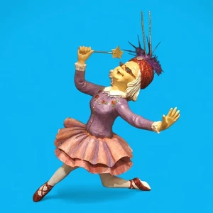 Rare Vintage Kurt S Adler Christmas Ornament Dancing Ballerina Fairy Woman 6" - Picture 1 of 9