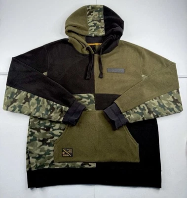 Sudadera con Capucha Hoonigan Camuflada Bloques de Color Polar Pesado Pullover Ken Block Racing Para Hombres 2XL - Imagen 1 de 4